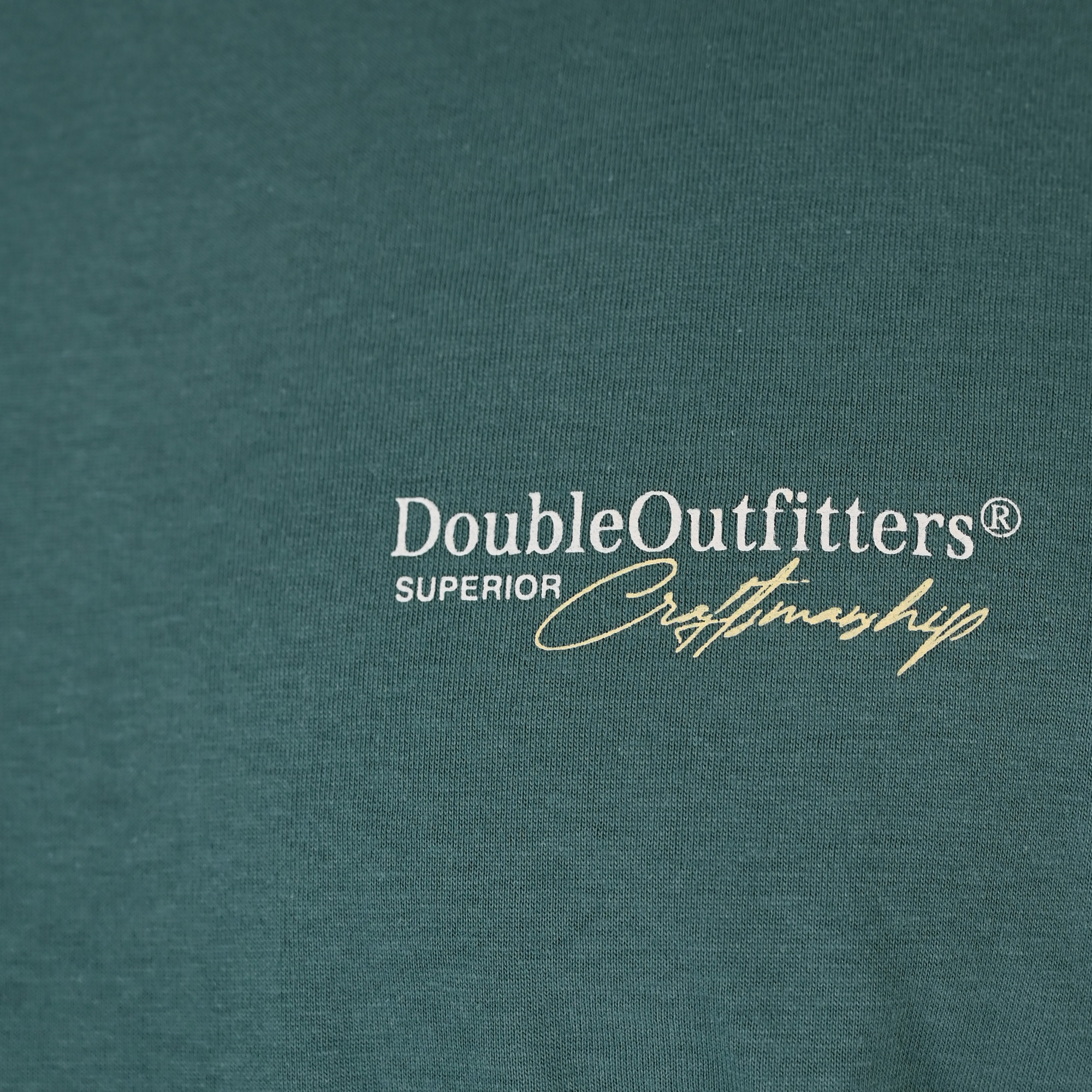 261TS-9137 T-SHIRT FRONT BACK WITH DOUBLE PRESSED PRINT PESTO - Image 5