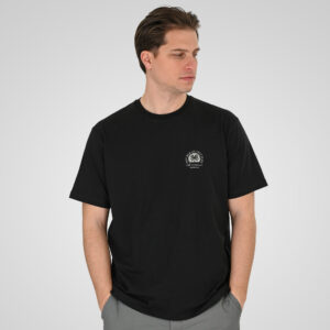 261TS-9138 T-SHIRT FRONT BACK WITH DIGITAL PRINT (RELAXED FIT) BLACK - Image 1