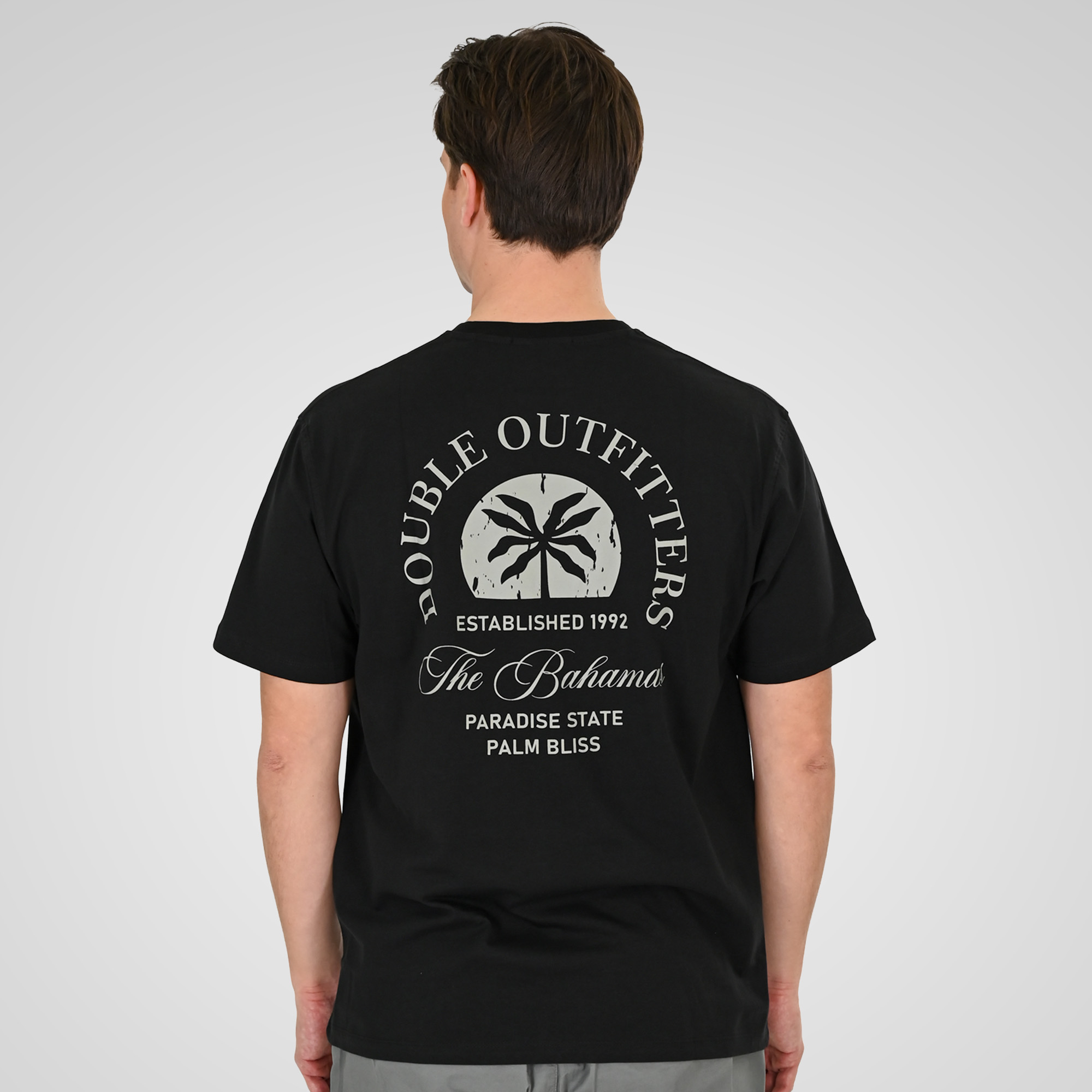 261TS-9138 T-SHIRT FRONT BACK WITH DIGITAL PRINT (RELAXED FIT) BLACK - Image 4