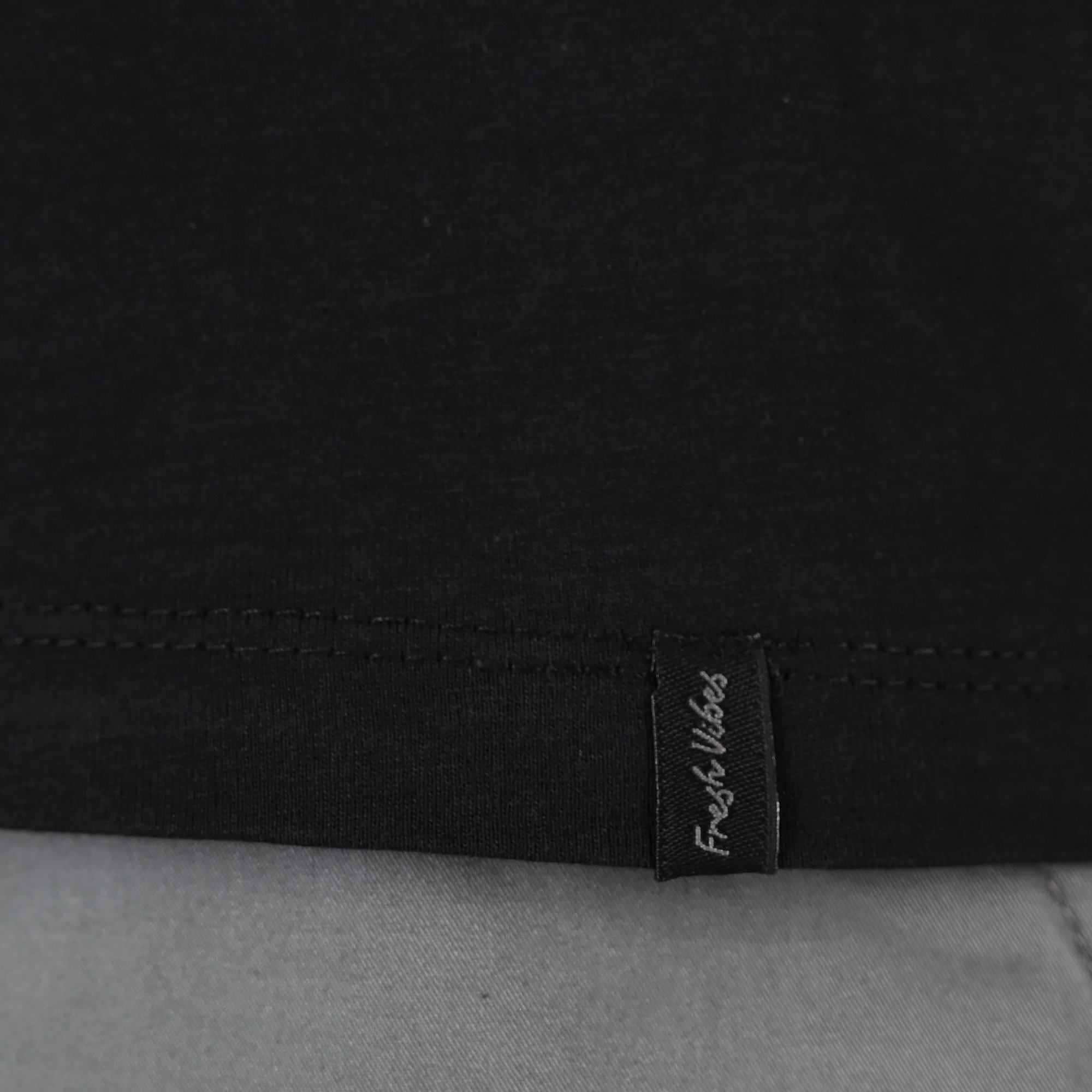 261TS-9138 T-SHIRT FRONT BACK WITH DIGITAL PRINT (RELAXED FIT) BLACK - Image 6