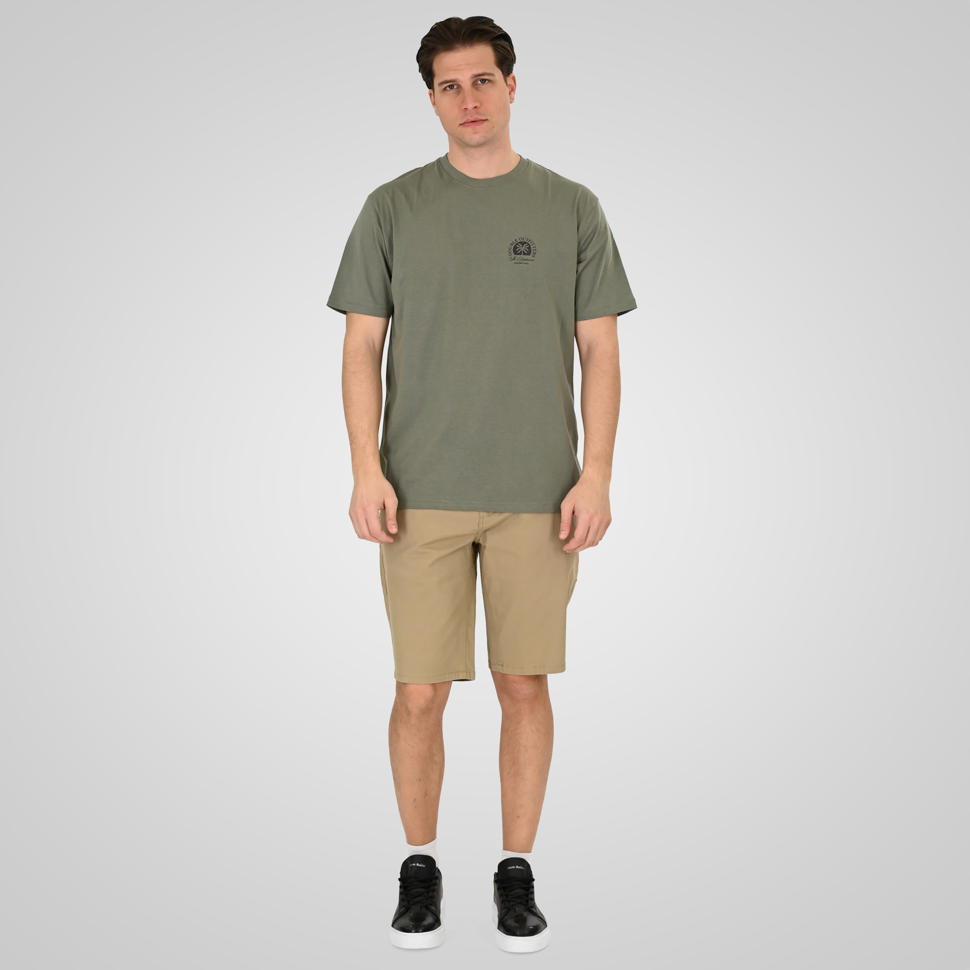261TS-9138 T-SHIRT FRONT BACK WITH DIGITAL PRINT (RELAXED FIT) AGAVE GREEN - Image 2