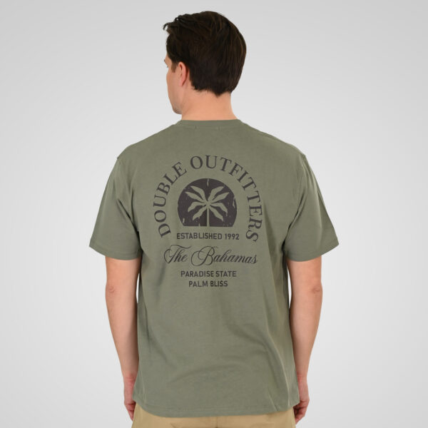 261TS-9138 T-SHIRT FRONT BACK WITH DIGITAL PRINT (RELAXED FIT) AGAVE GREEN