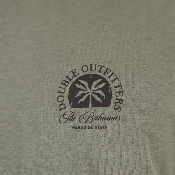 261TS-9138 T-SHIRT FRONT BACK WITH DIGITAL PRINT (RELAXED FIT) AGAVE GREEN