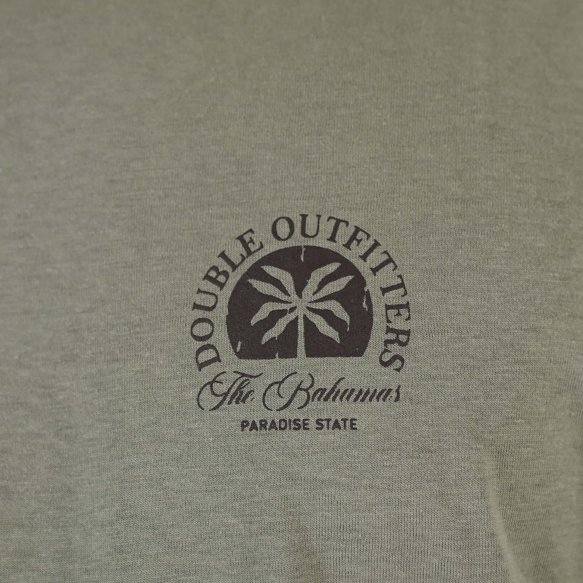 261TS-9138 T-SHIRT FRONT BACK WITH DIGITAL PRINT (RELAXED FIT) AGAVE GREEN - Image 5