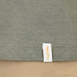 261TS-9138 T-SHIRT FRONT BACK WITH DIGITAL PRINT (RELAXED FIT) AGAVE GREEN - Image 6