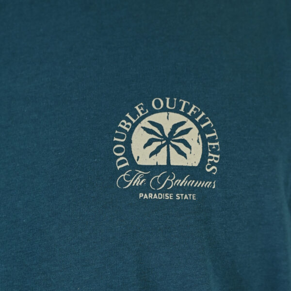 261TS-9138 T-SHIRT FRONT BACK WITH DIGITAL PRINT (RELAXED FIT) DEEP TEAL