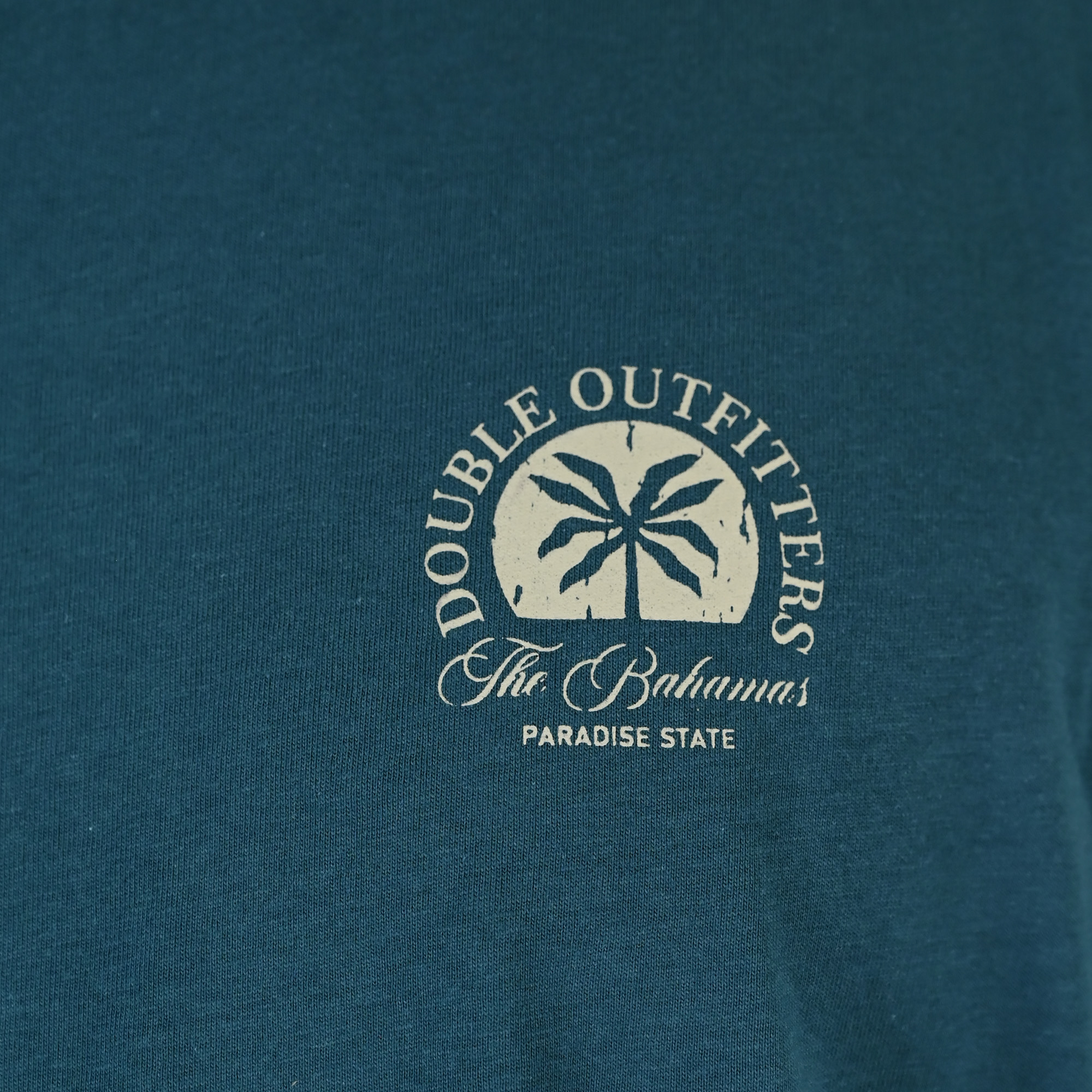 261TS-9138 T-SHIRT FRONT BACK WITH DIGITAL PRINT (RELAXED FIT) DEEP TEAL - Image 5