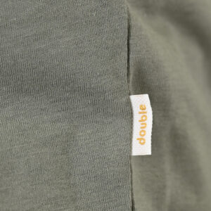 261TS-9139 T-SHIRT HENLEY V-NECK WITH BUTTONS AGAVE GREEN - Image 5