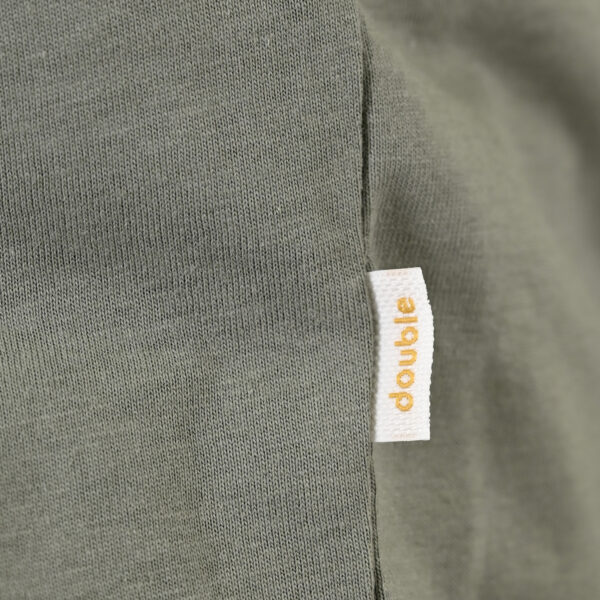 261TS-9139 T-SHIRT HENLEY V-NECK WITH BUTTONS AGAVE GREEN
