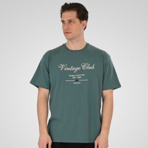 261TS-9140 T-SHIRT WITH EMBROIDERY (HEAVY JERSEY) (RELAXED FIT) JADE - Image 1