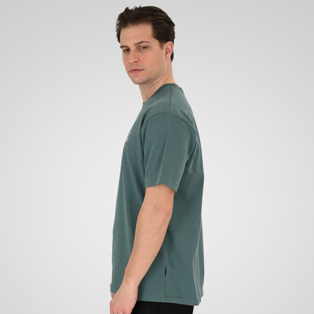261TS-9140 T-SHIRT WITH EMBROIDERY (HEAVY JERSEY) (RELAXED FIT) JADE