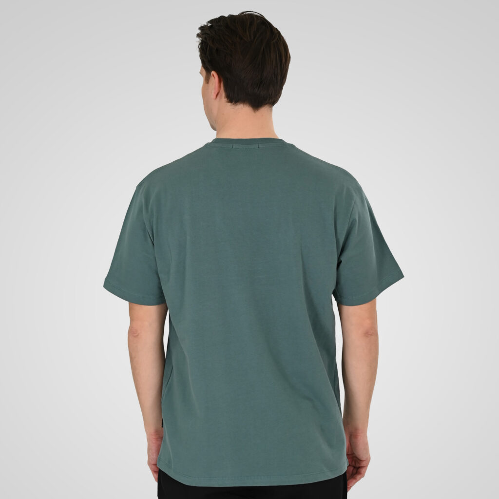 261TS-9140 T-SHIRT WITH EMBROIDERY (HEAVY JERSEY) (RELAXED FIT) JADE