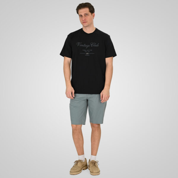 261TS-9140 T-SHIRT WITH EMBROIDERY (HEAVY JERSEY) (RELAXED FIT) BLACK