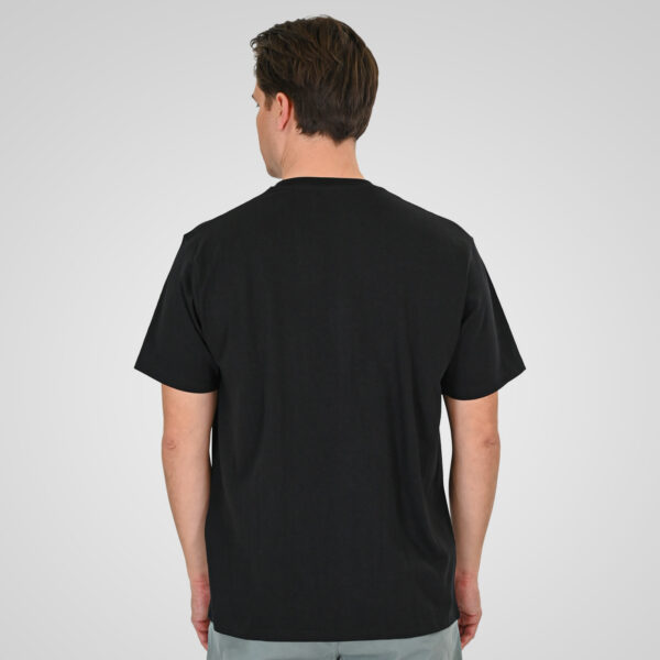 261TS-9140 T-SHIRT WITH EMBROIDERY (HEAVY JERSEY) (RELAXED FIT) BLACK