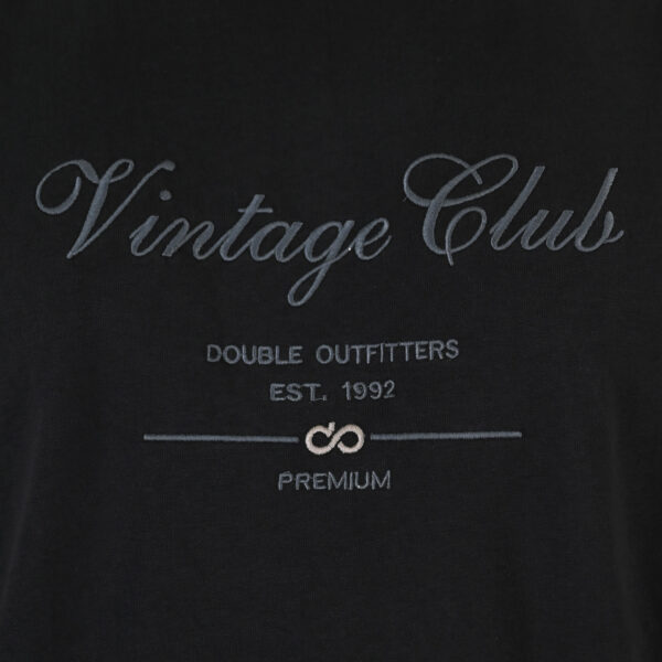 261TS-9140 T-SHIRT WITH EMBROIDERY (HEAVY JERSEY) (RELAXED FIT) BLACK