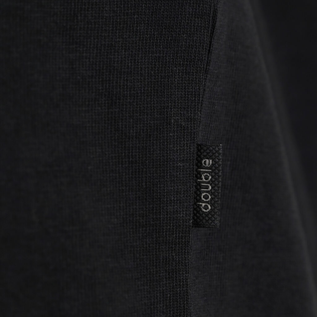261TS-9141 T-SHIRT WITH EMBOSSED HIGH DENSITY PRINT (HEAVY JERSEY) (RELAXED FIT) BLACK
