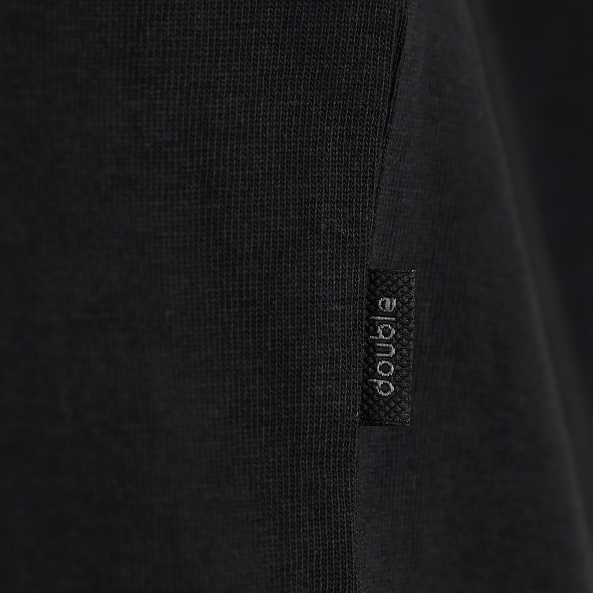 261TS-9141 T-SHIRT WITH EMBOSSED HIGH DENSITY PRINT (HEAVY JERSEY) (RELAXED FIT) BLACK - Image 6