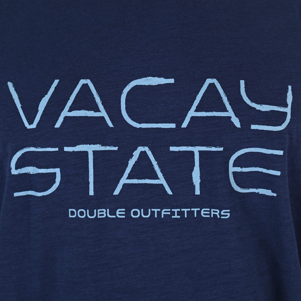 261TS-9142 FLAMA T-SHIRT WITH SINGLE PRESSED PRINT DK BLUE