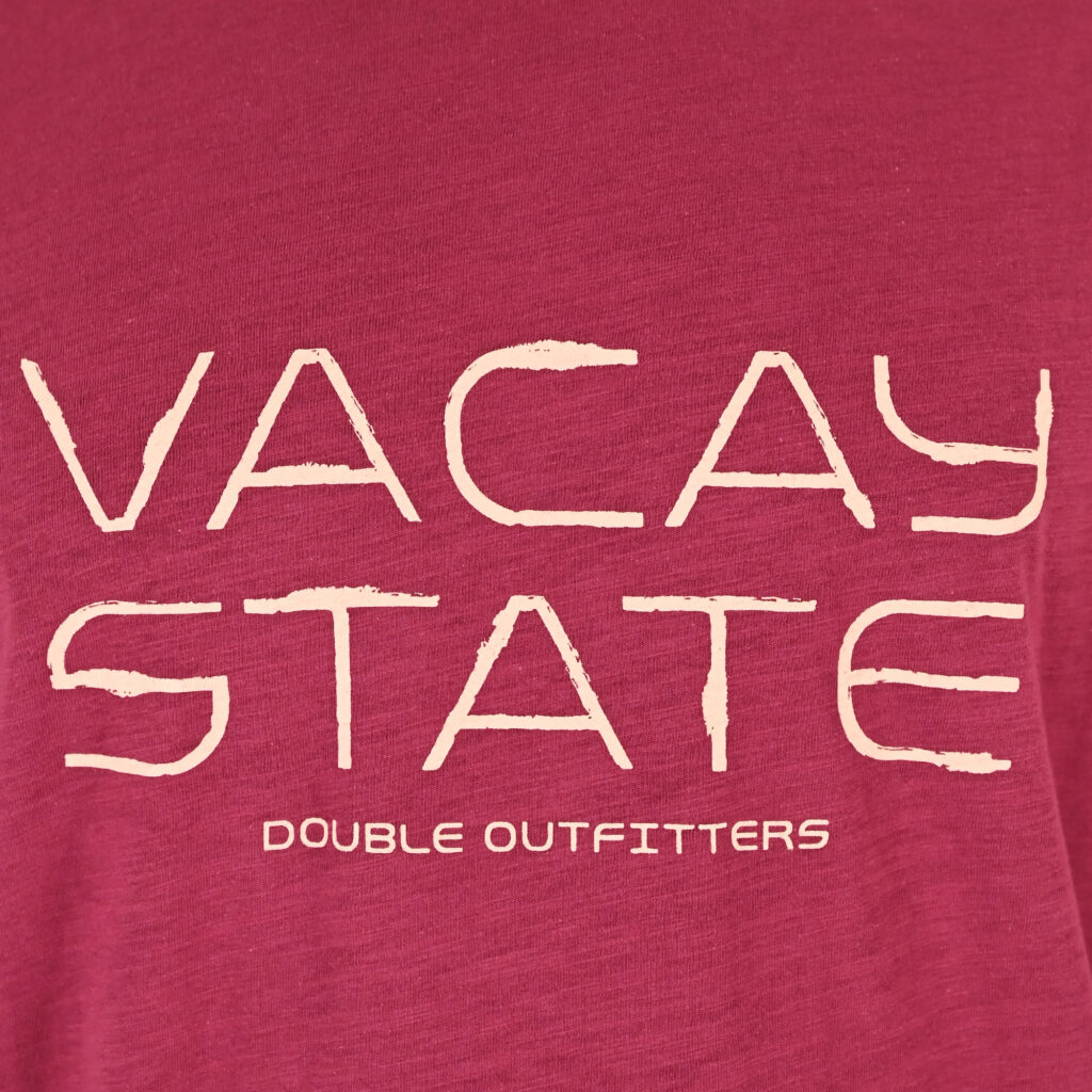 261TS-9142 FLAMA T-SHIRT WITH SINGLE PRESSED PRINT CRANBERRY