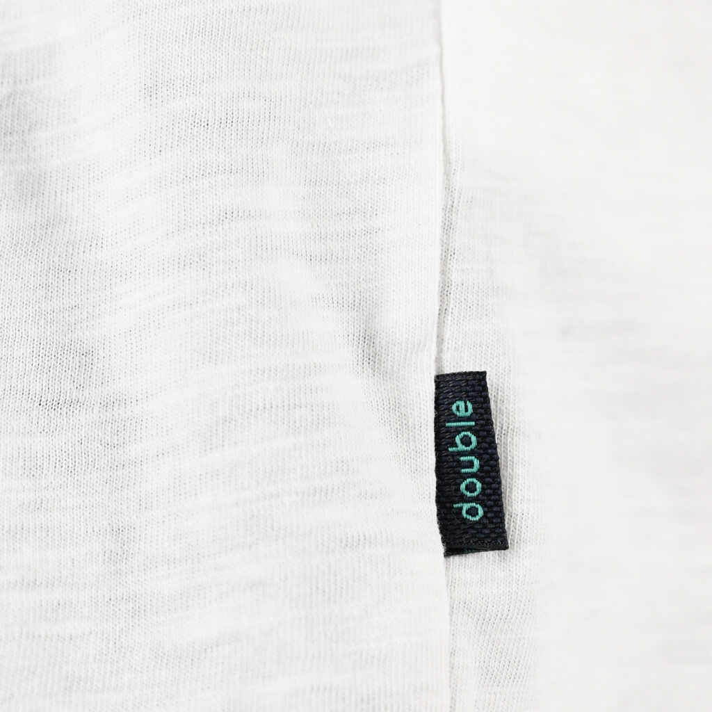 261TS-9142 FLAMA T-SHIRT WITH SINGLE PRESSED PRINT WHITE