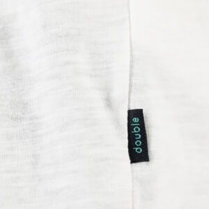 261TS-9142 FLAMA T-SHIRT WITH SINGLE PRESSED PRINT WHITE - Image 6