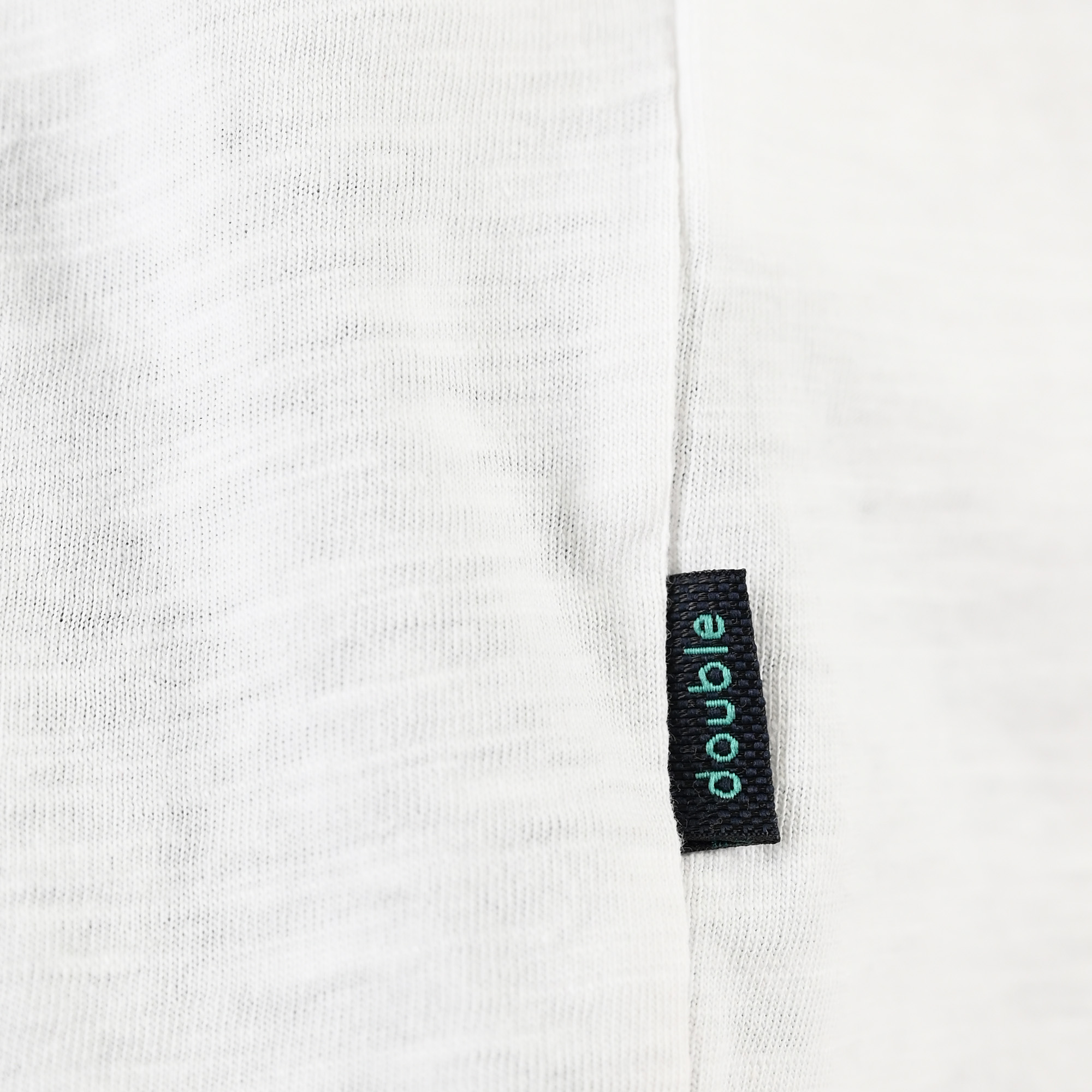 261TS-9142 FLAMA T-SHIRT WITH SINGLE PRESSED PRINT WHITE - Image 6