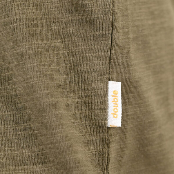 261TS-9144 FLAMA T-SHIRT WITH SINGLE PRESSED PRINT KHAKI