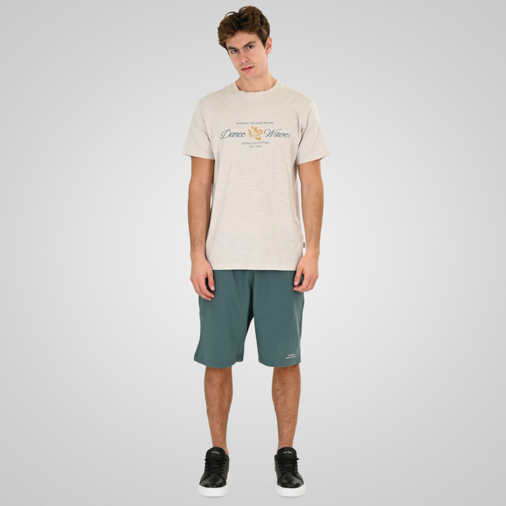 261TS-9144 FLAMA T-SHIRT WITH SINGLE PRESSED PRINT ICE
