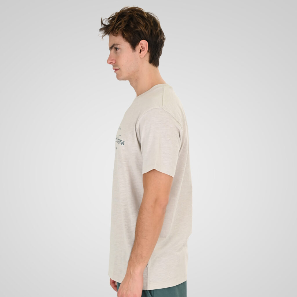 261TS-9144 FLAMA T-SHIRT WITH SINGLE PRESSED PRINT ICE