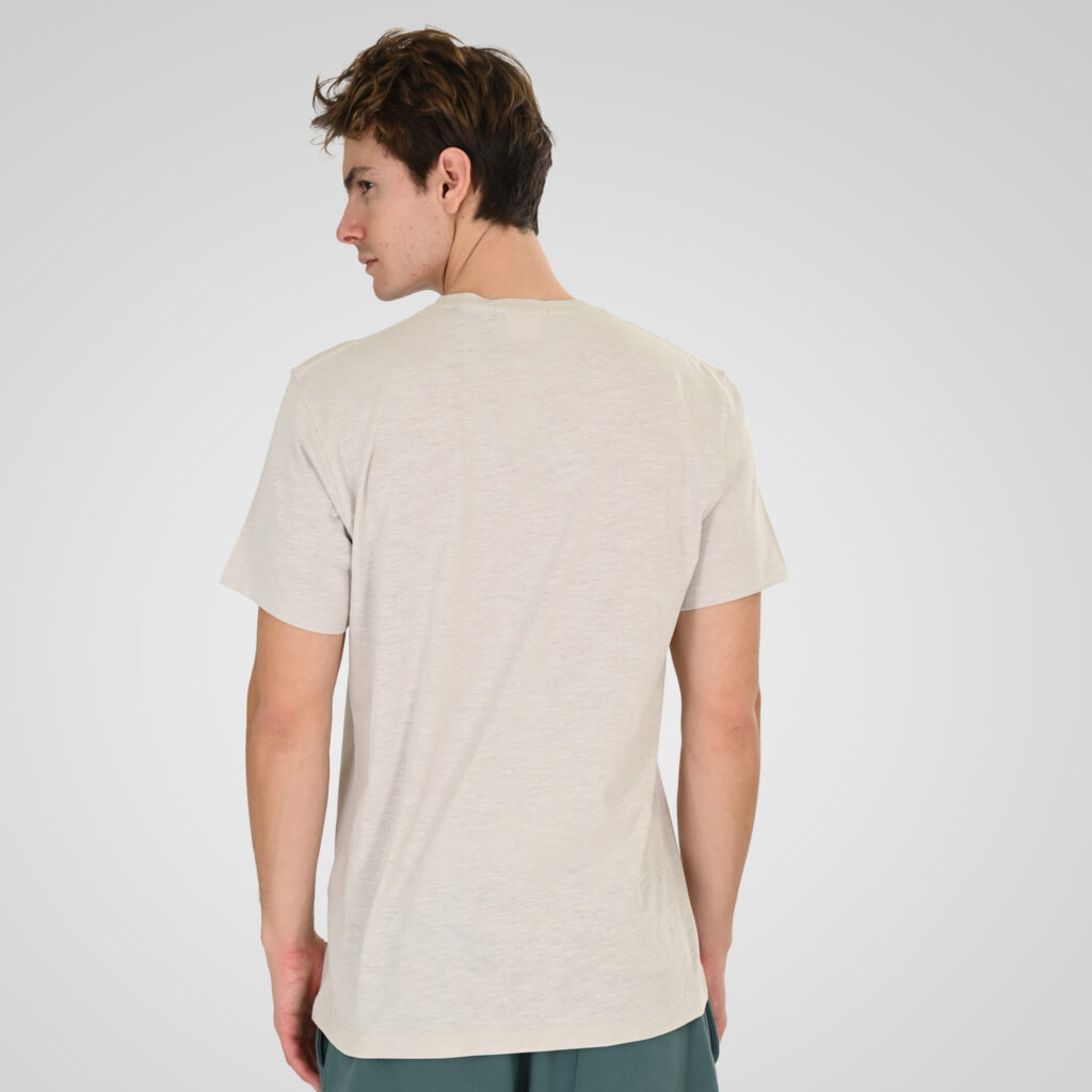 261TS-9144 FLAMA T-SHIRT WITH SINGLE PRESSED PRINT ICE