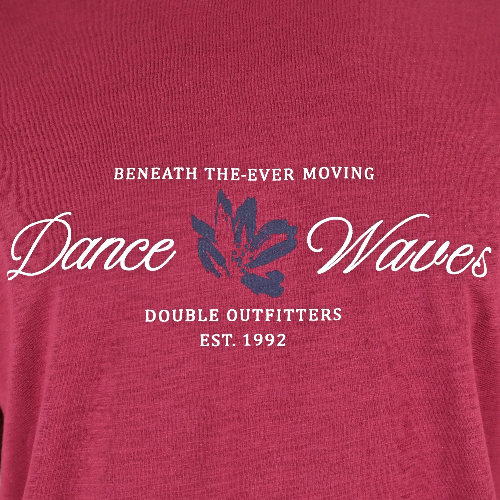 261TS-9144 FLAMA T-SHIRT WITH SINGLE PRESSED PRINT CRANBERRY - Image 5