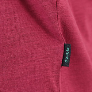 261TS-9144 FLAMA T-SHIRT WITH SINGLE PRESSED PRINT CRANBERRY - Image 6