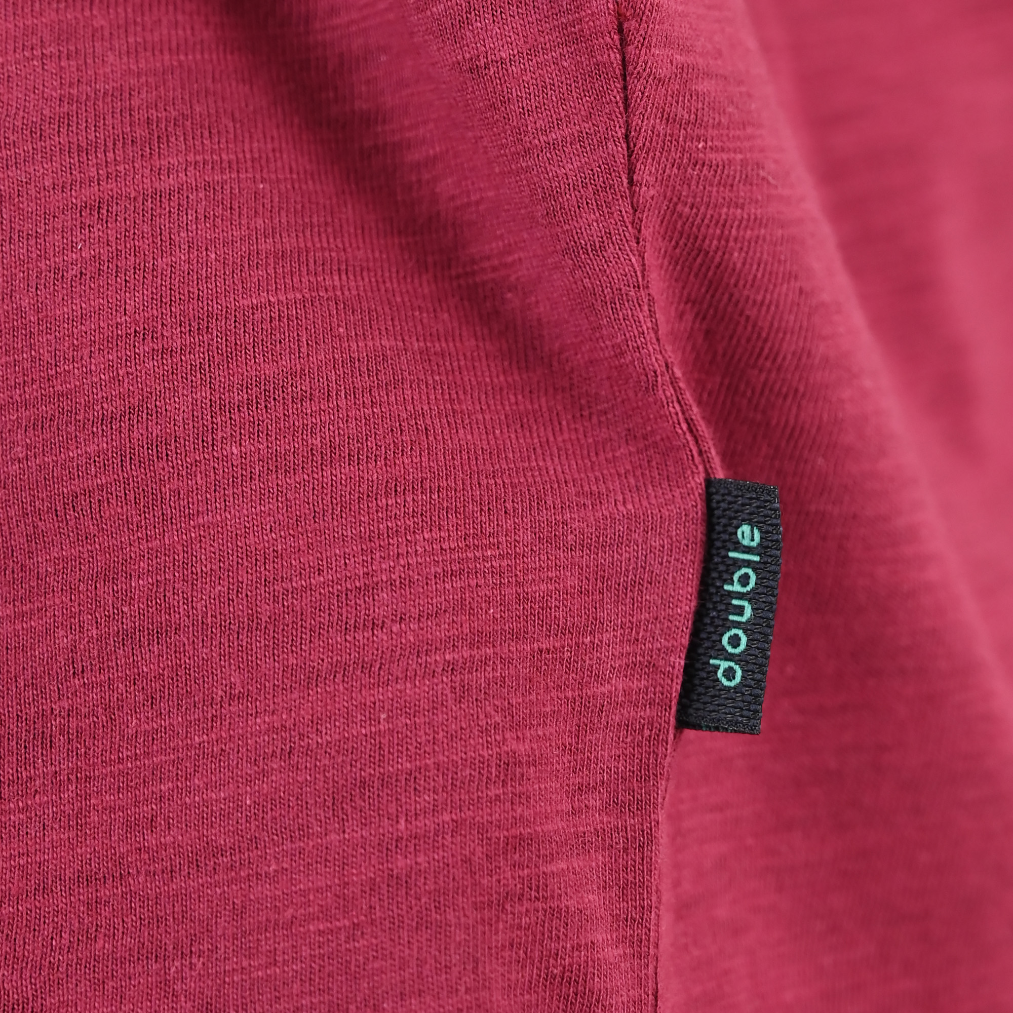261TS-9144 FLAMA T-SHIRT WITH SINGLE PRESSED PRINT CRANBERRY - Image 6