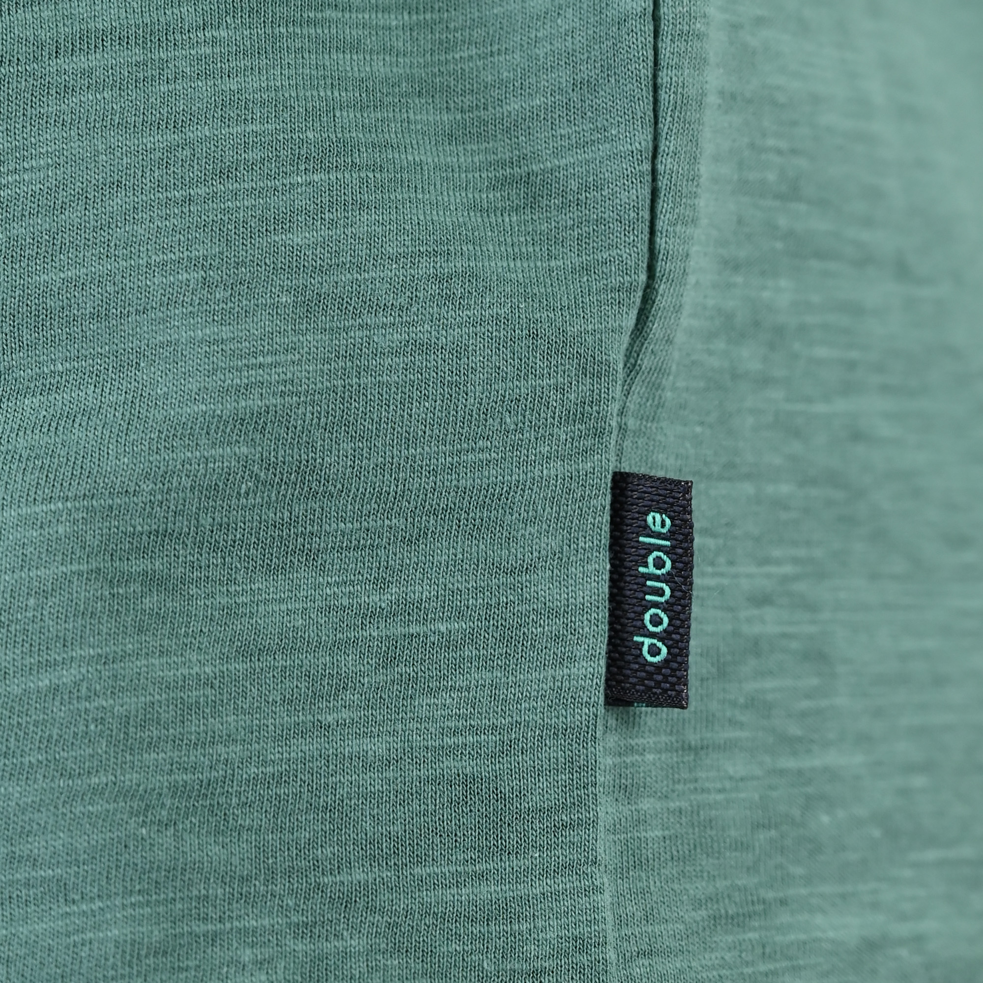 261TS-9144 FLAMA T-SHIRT WITH SINGLE PRESSED PRINT LEAF GREEN - Image 6