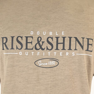 261TS-9145 FLAMA T-SHIRT WITH SINGLE PRESSED PRINT TAUPE - Image 5