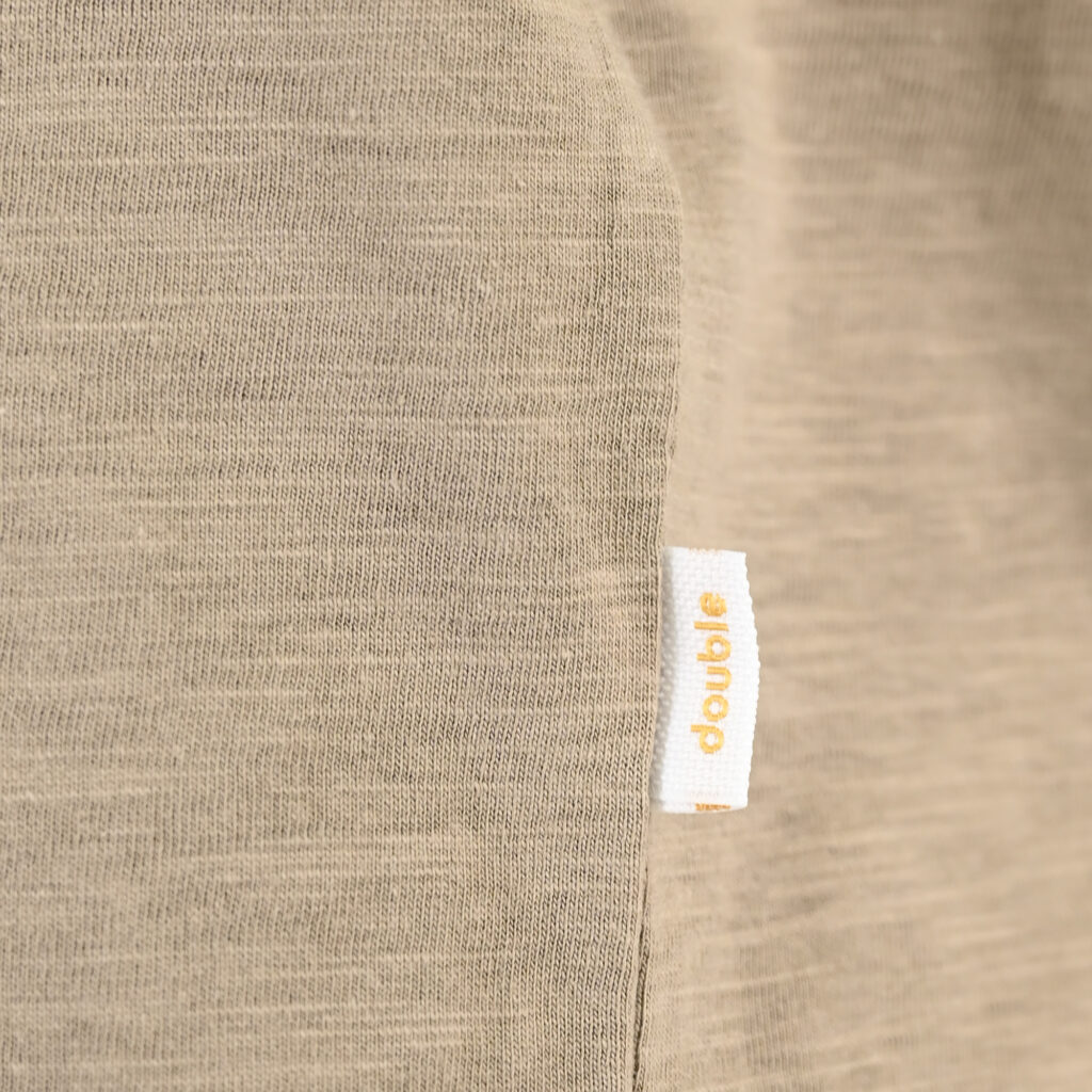 261TS-9145 FLAMA T-SHIRT WITH SINGLE PRESSED PRINT TAUPE