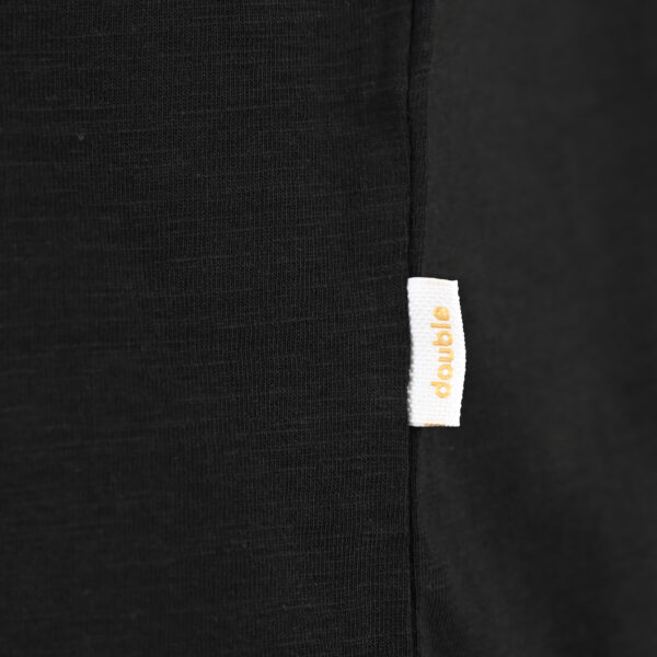 261TS-9145 FLAMA T-SHIRT WITH SINGLE PRESSED PRINT BLACK