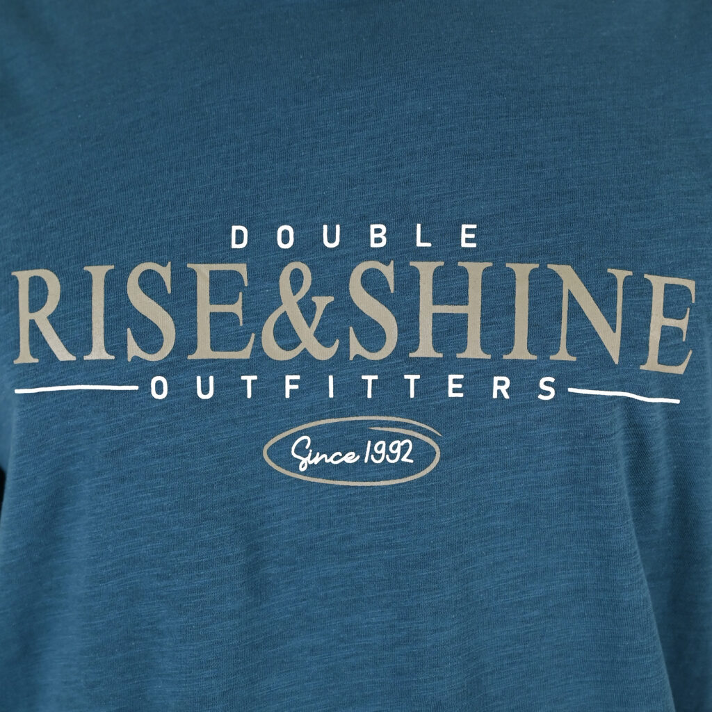 261TS-9145 FLAMA T-SHIRT WITH SINGLE PRESSED PRINT COLONIAL BLUE