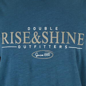 261TS-9145 FLAMA T-SHIRT WITH SINGLE PRESSED PRINT COLONIAL BLUE - Image 5