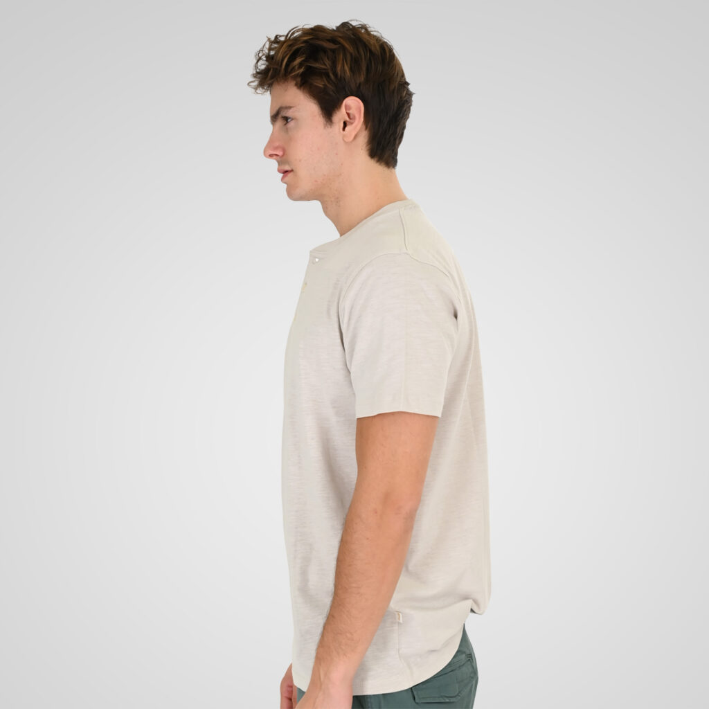 261TS-9146 FLAMA T-SHIRT HENLEY ICE