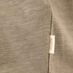 261TS-9146 FLAMA T-SHIRT HENLEY TAUPE - Image 5