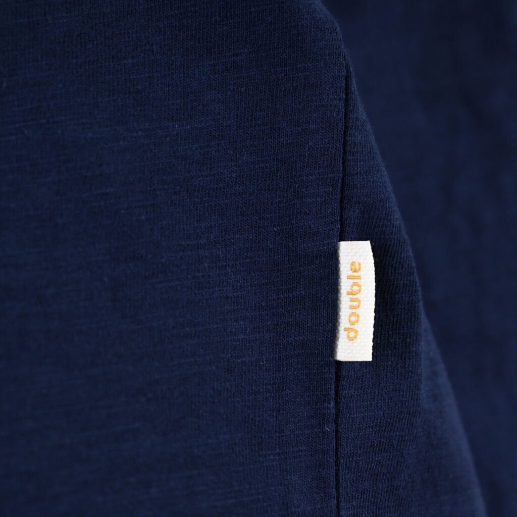261TS-9146 FLAMA T-SHIRT HENLEY DK BLUE