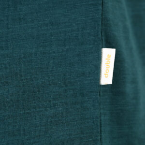 261TS-9146 FLAMA T-SHIRT HENLEY DEEP GREEN - Image 5
