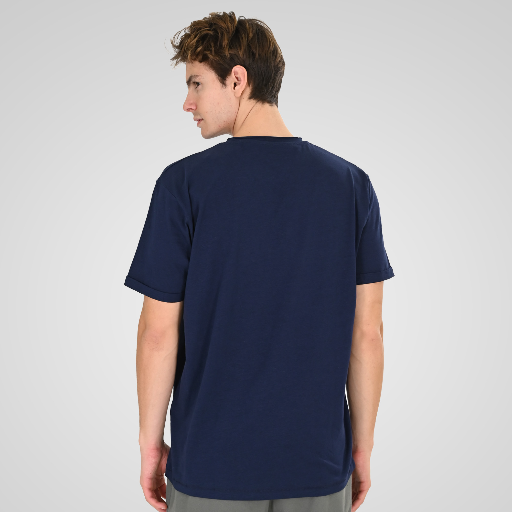 261TS-9147 FLAMA T-SHIRT DK BLUE - Image 4