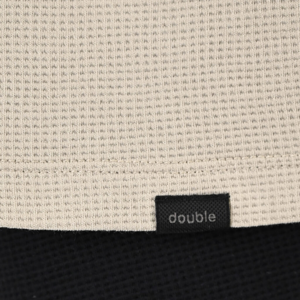 261TS-9151 T-SHIRTS WITH HIGH DENSITY PRINT IN SPECIAL FABRIC (WAFFLE FABRIC) (RELAXED FIT) STONE BEIGE