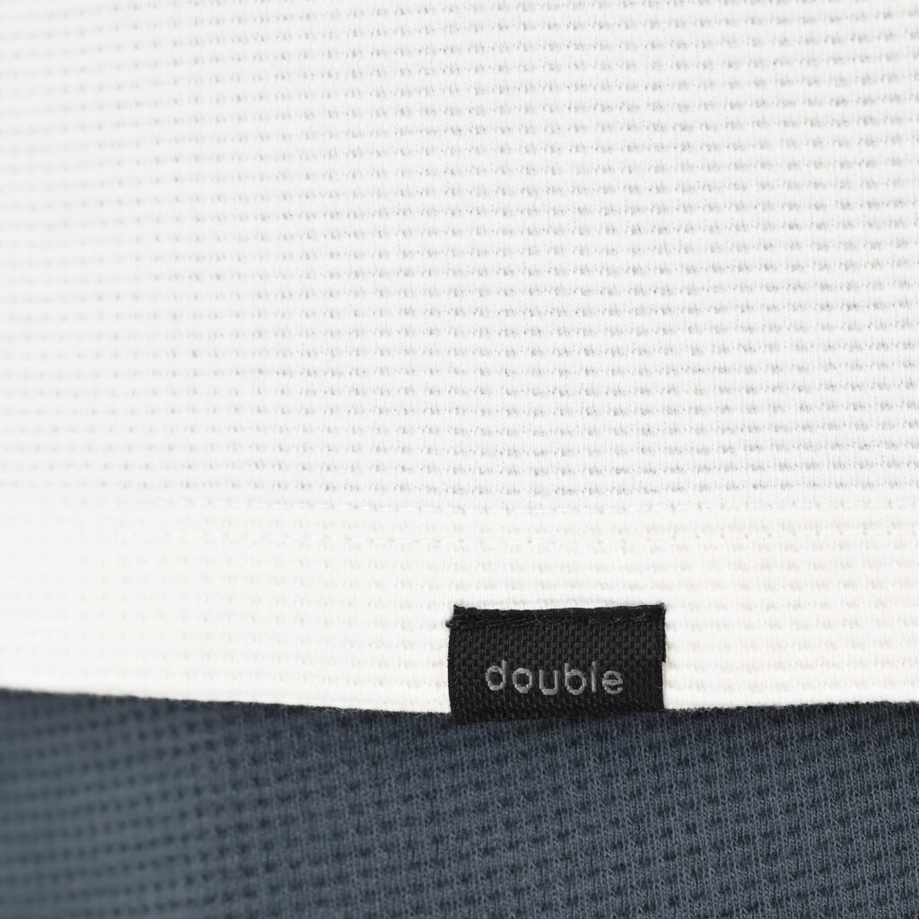 261TS-9151 T-SHIRTS WITH HIGH DENSITY PRINT IN SPECIAL FABRIC (WAFFLE FABRIC) (RELAXED FIT) OFF WHITE