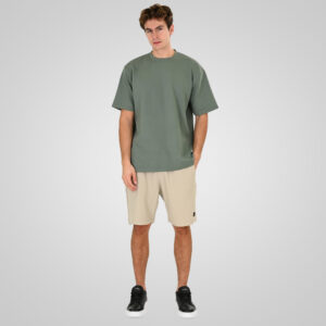 261TS-9151 T-SHIRTS WITH HIGH DENSITY PRINT IN SPECIAL FABRIC (WAFFLE FABRIC) (RELAXED FIT) SAGE GREEN