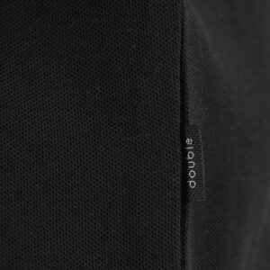 261TS-9152 T-SHIRT WITH THIN HIGH DENSITY PRINT IN SPECIAL FABRIC (PIQUE FABRIC) BLACK - Image 5