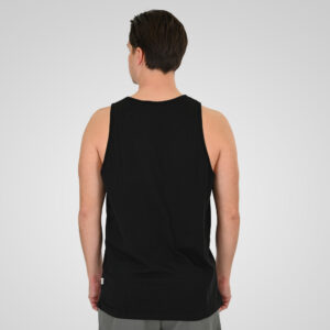 261TSL-9134 SLEEVELESS T-SHIRT WITH HIGH DENSITY PRINT BLACK - Image 4