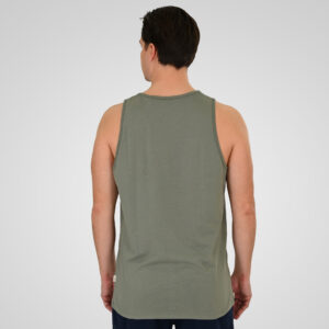 261TSL-9134 SLEEVELESS T-SHIRT WITH HIGH DENSITY PRINT AGAVE GREEN - Image 4